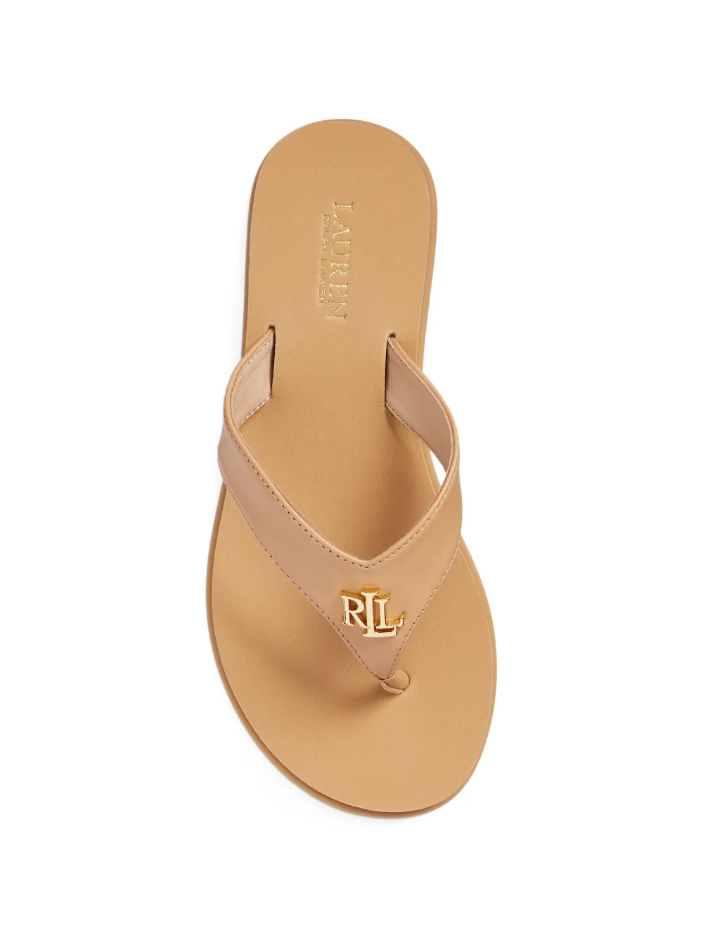 Polo Ralph Lauren Sandalen met logo Beige