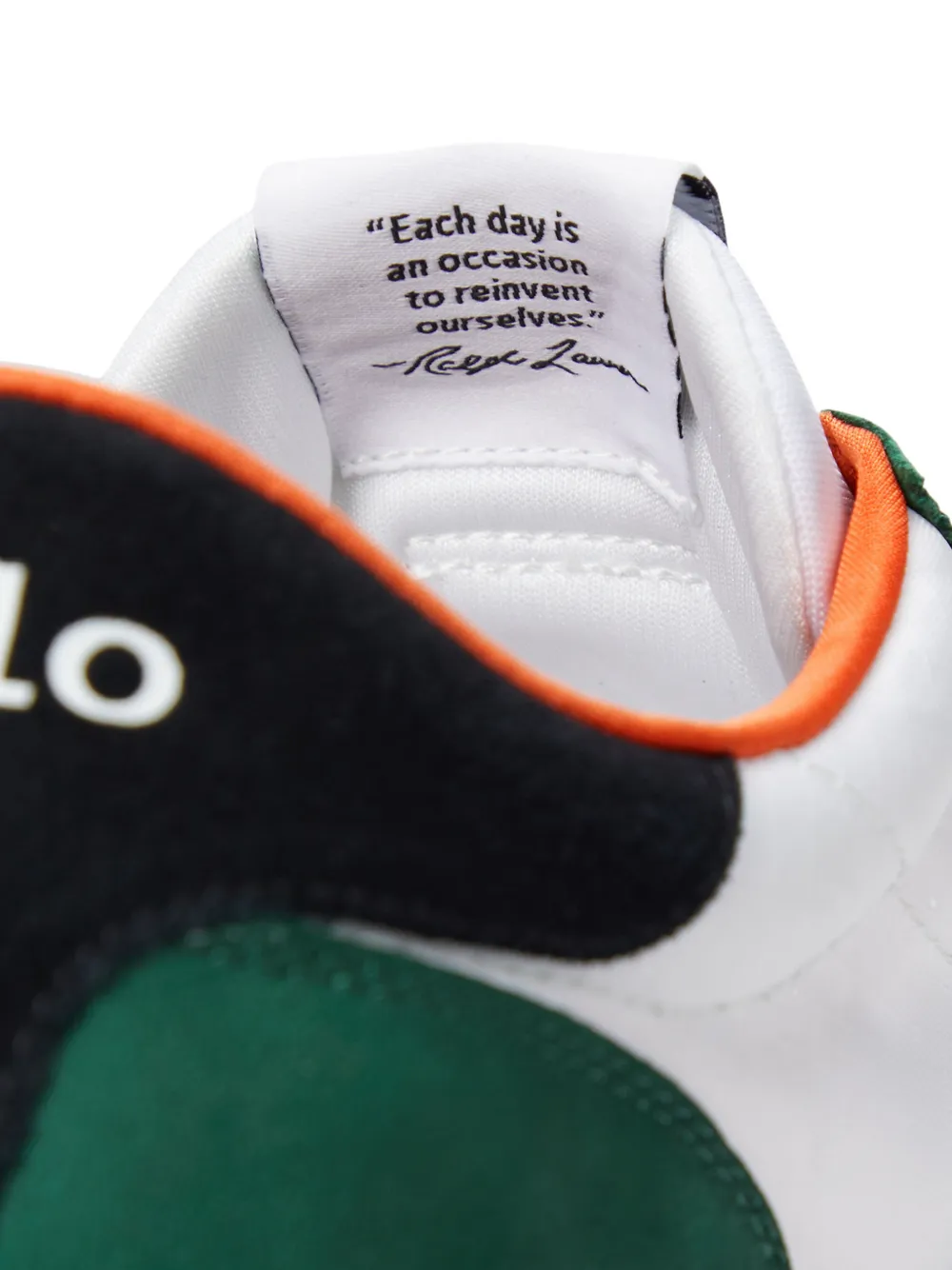 Polo Ralph Lauren Sneakers met logo Wit