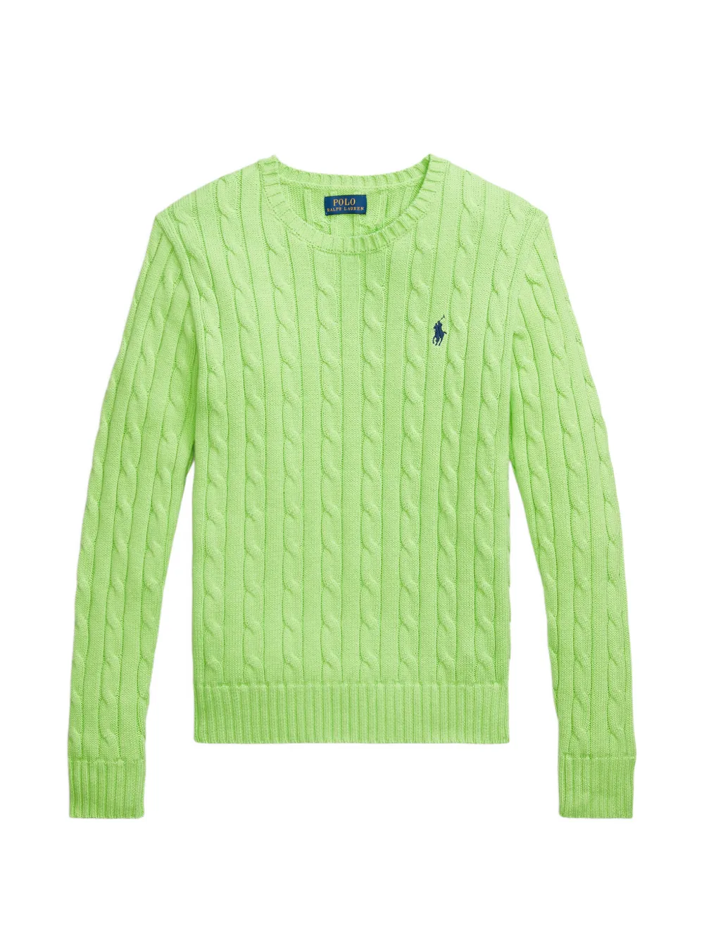 Polo Ralph Lauren cable-knit crew-neck sweater - Verde