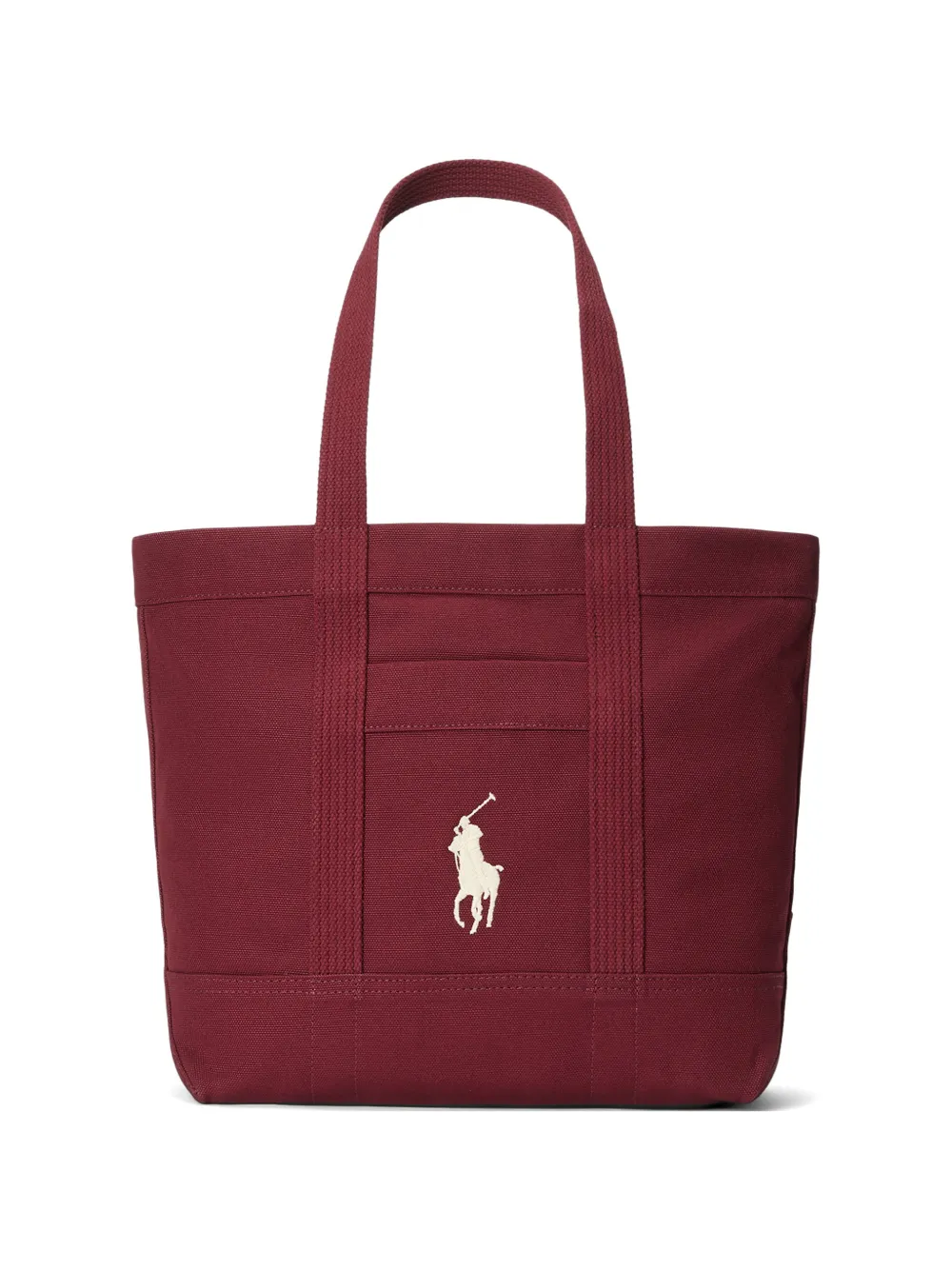 Polo Ralph Lauren embroidery tote bag - Rosso