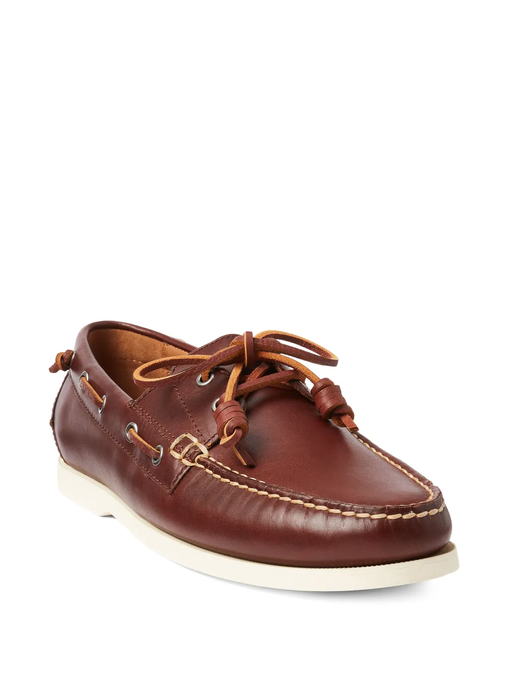 Polo Ralph Lauren Merton bootschoenen met strikdetail Bruin