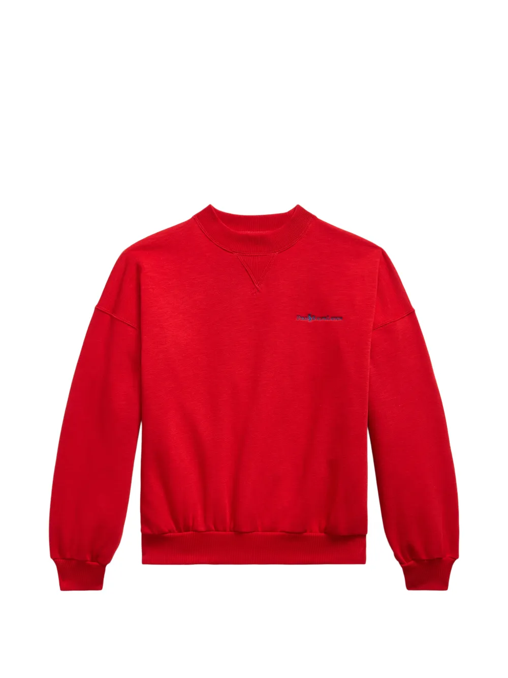Polo Ralph Lauren logo crew neck sweatshirt - Rot