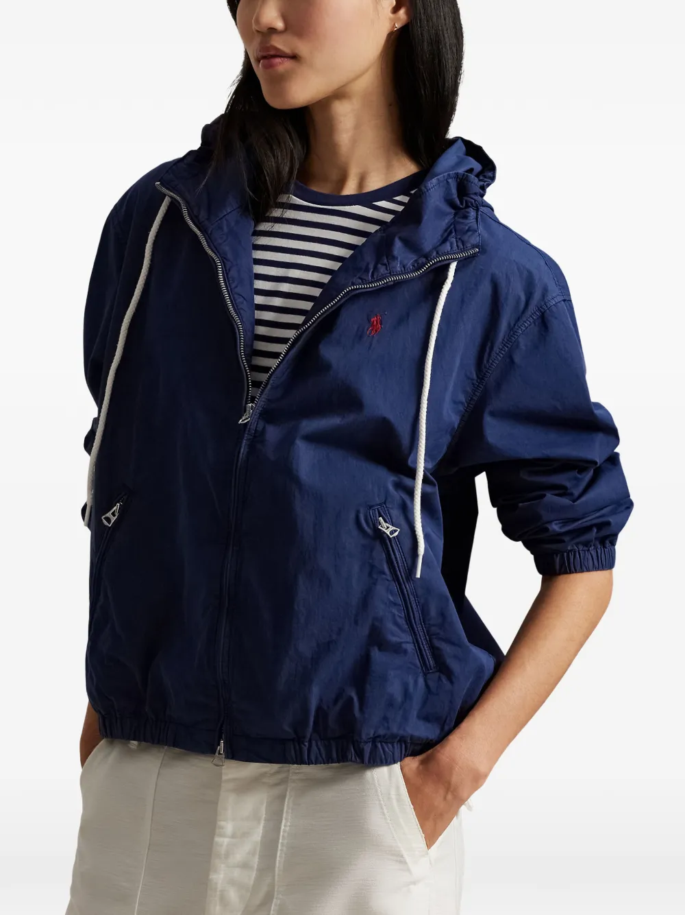 Polo Ralph Lauren Jack met capuchon en rits Blauw