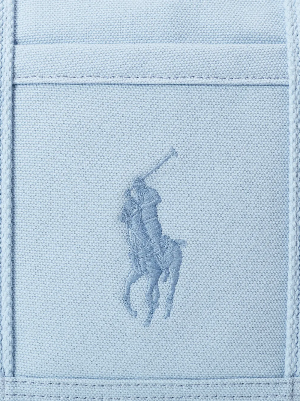 Polo Ralph Lauren Shopper met borduurwerk Blauw