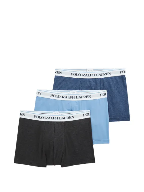 Polo Ralph Lauren logo-waistband boxers (set of three)