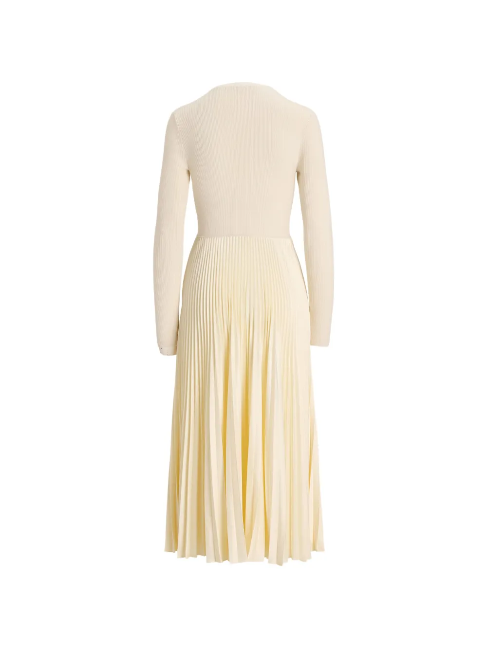 Polo Ralph Lauren Geplooide midi-jurk Beige