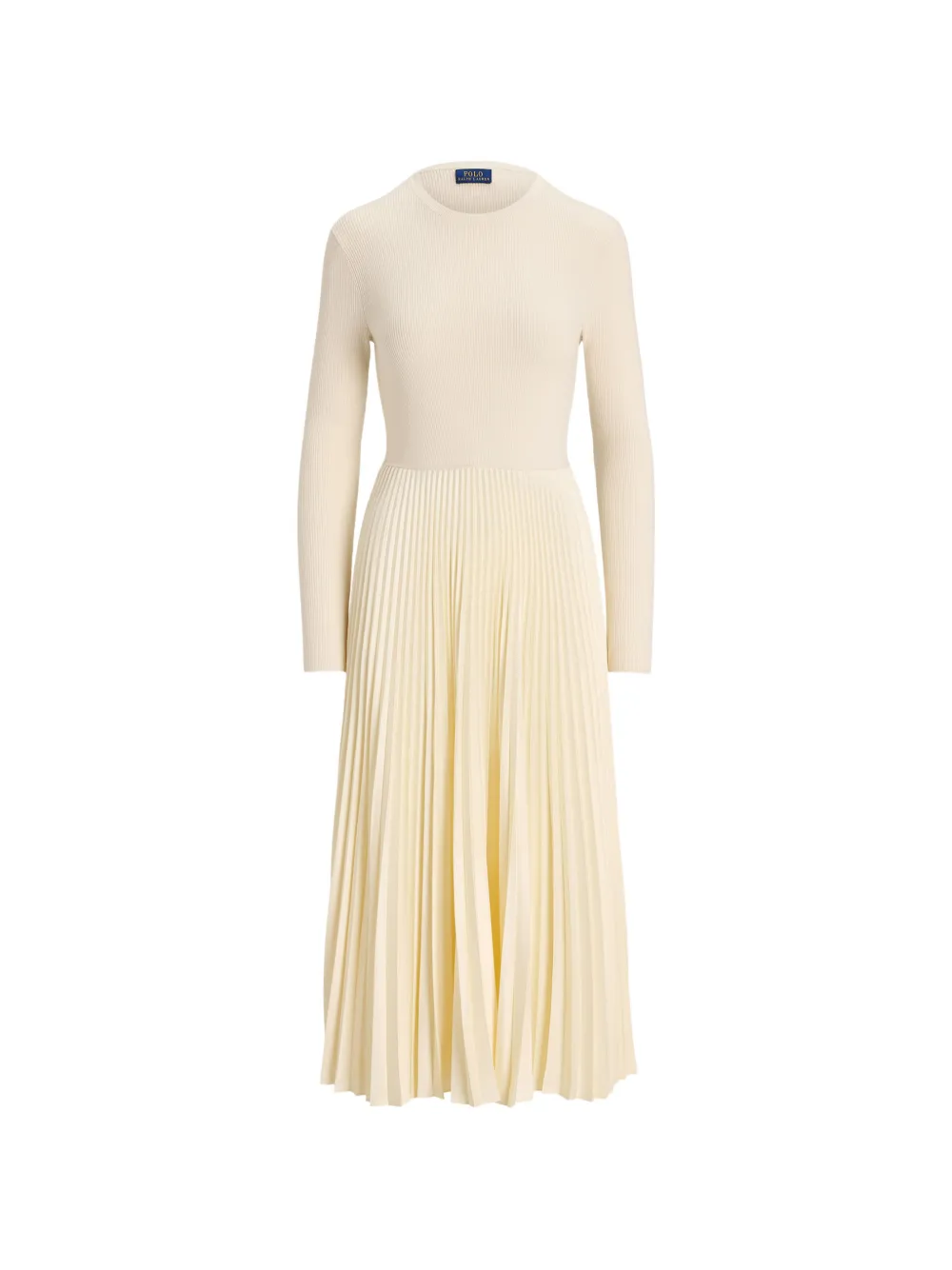 Polo Ralph Lauren pleated midi dress - Nude
