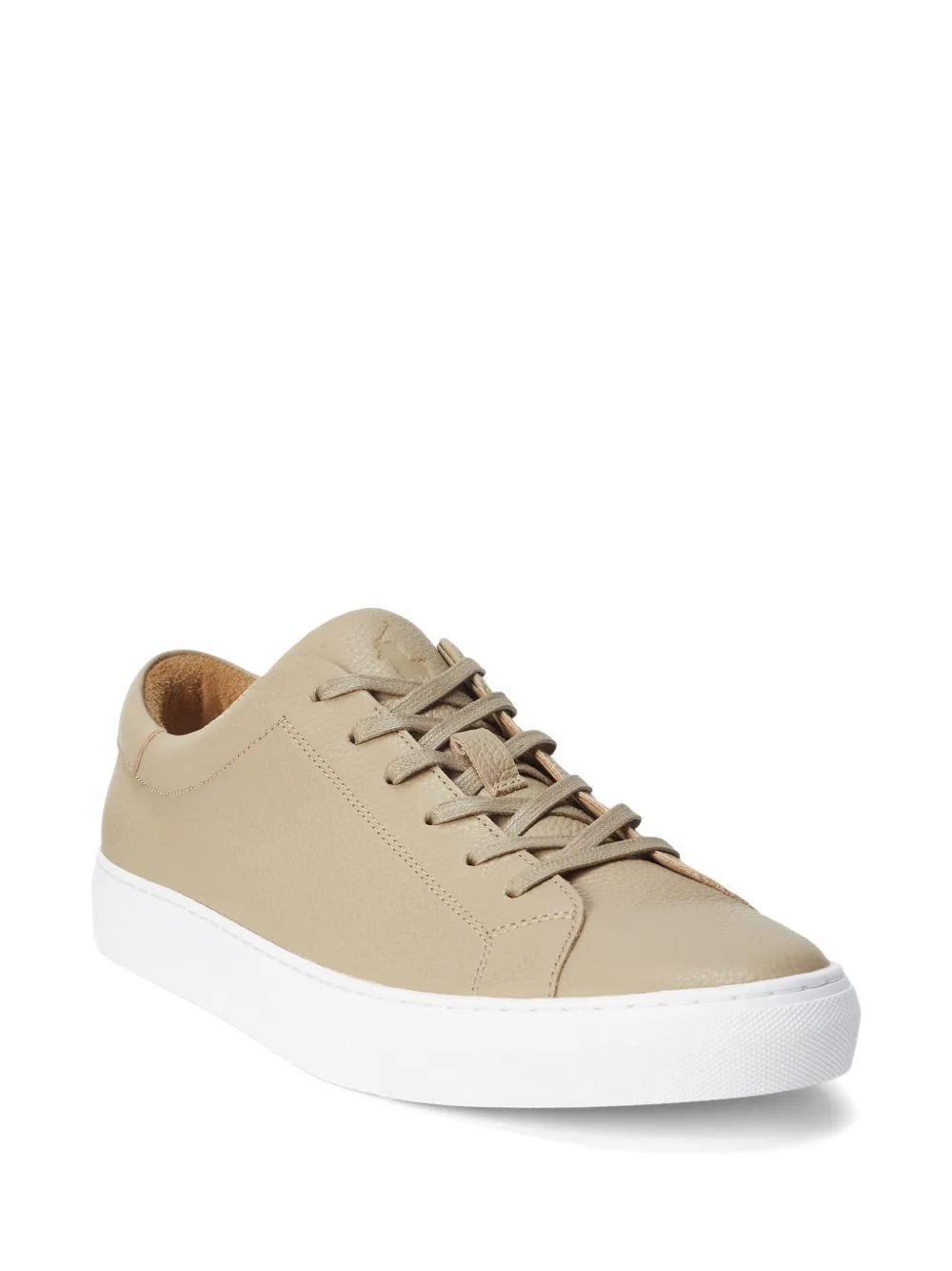 Polo Ralph Lauren Sneakers met veters Beige