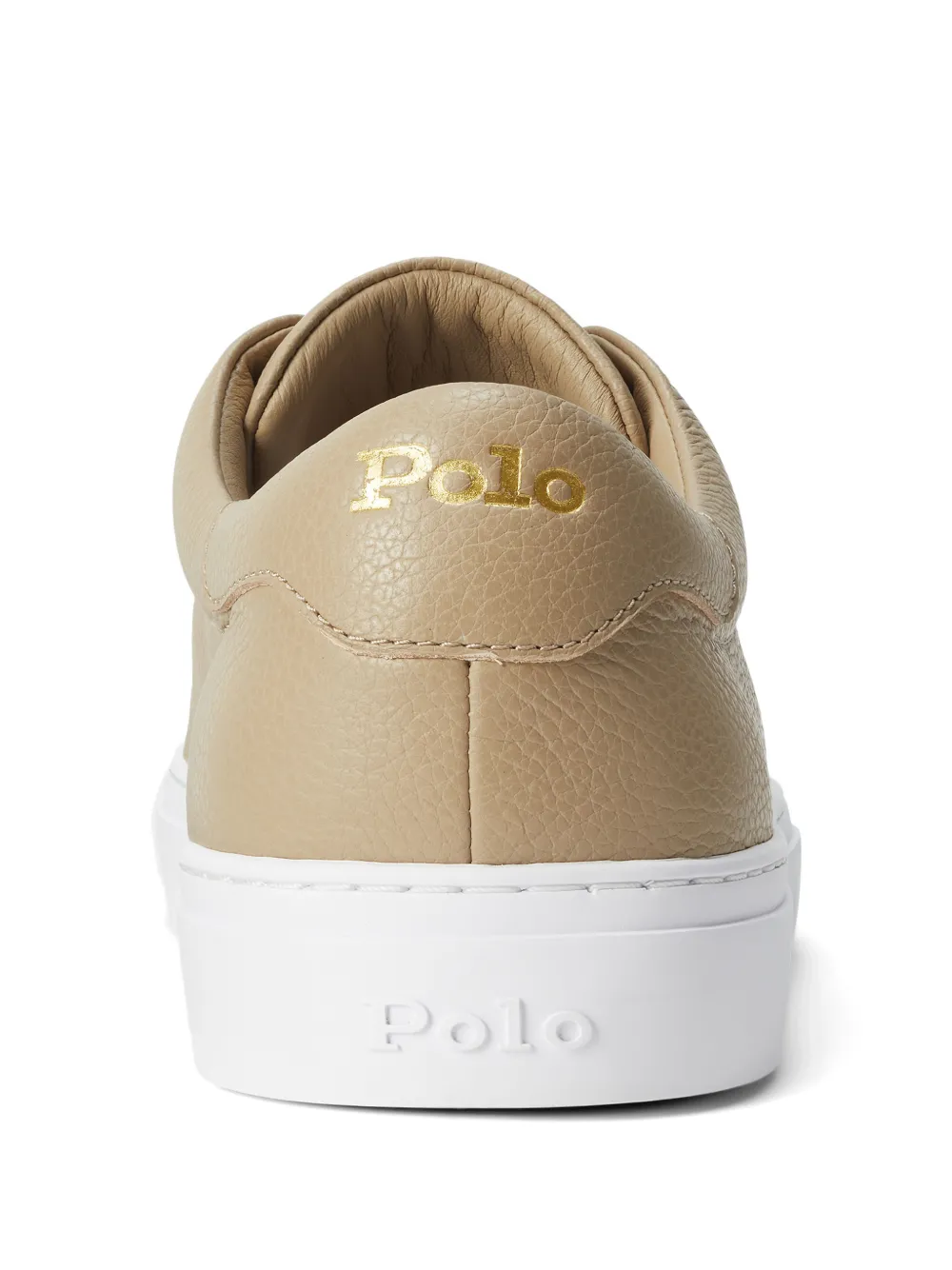 Polo Ralph Lauren Sneakers met veters Beige