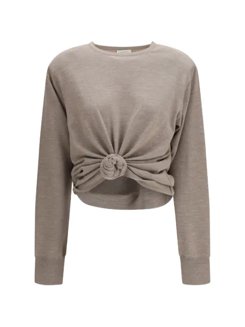 Magda Butrym knot-detail sweater
