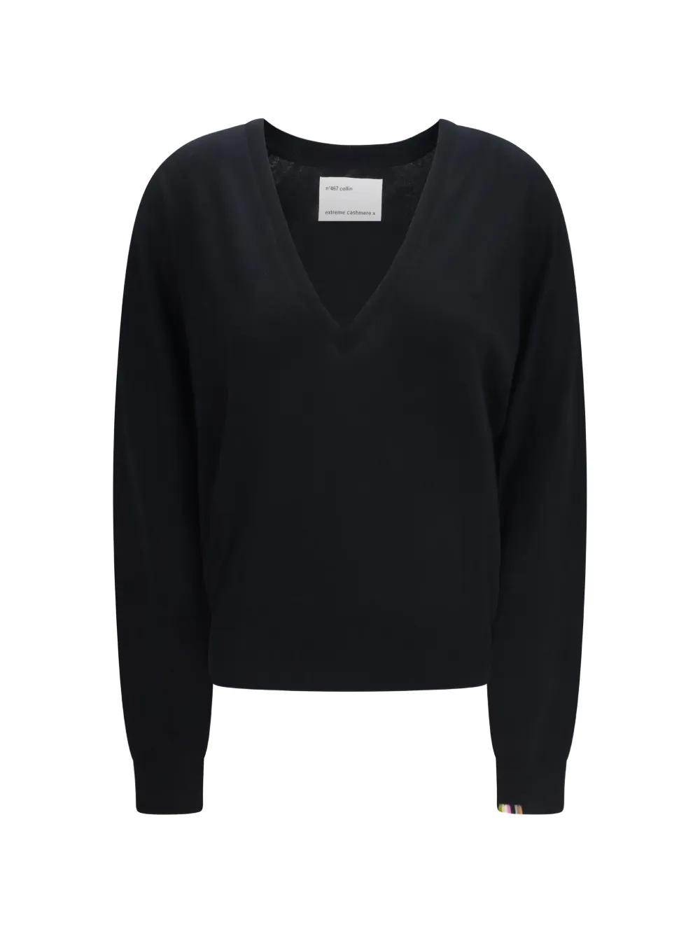 extreme cashmere n°467 Collin sweater - Nero