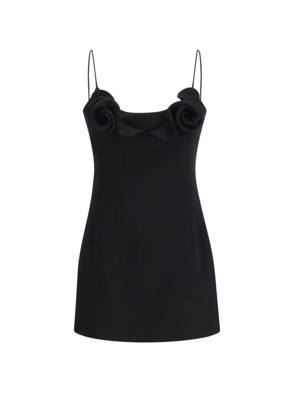 Magda Butrym rosette-detail mini dress - Nero