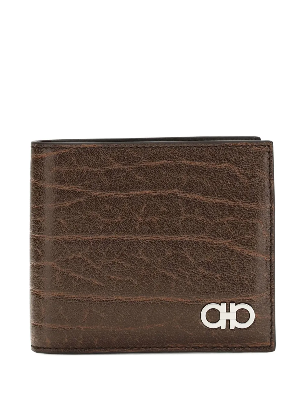 Ferragamo Gancini wallet - Marrone