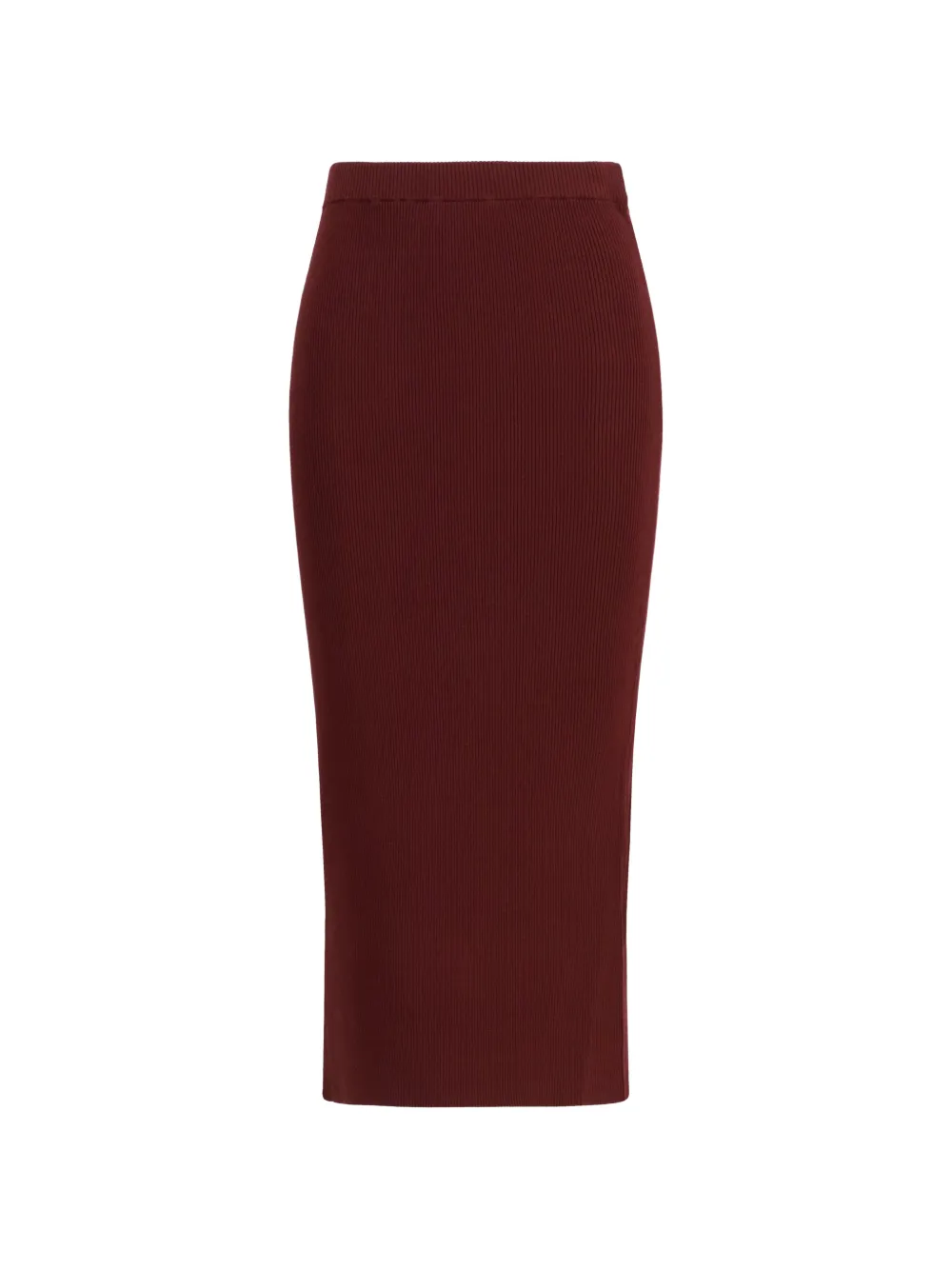 Weekend Max Mara ribbed-knit skirt - Rot