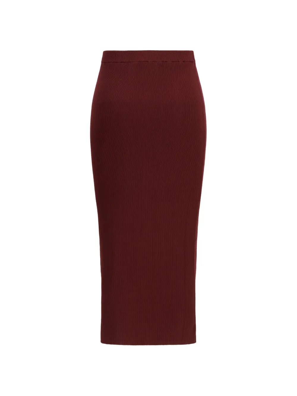  Weekend Max Mara Ribbed-knit Skirt - Red 