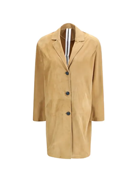 S.W.O.R.D 6.6.44 button suede coat