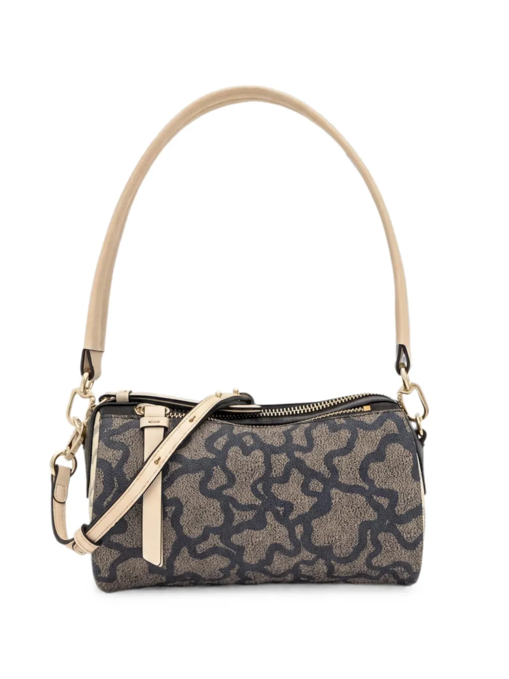 TOUS mini Kaos Icon logo-pattern barrel bag - Blu
