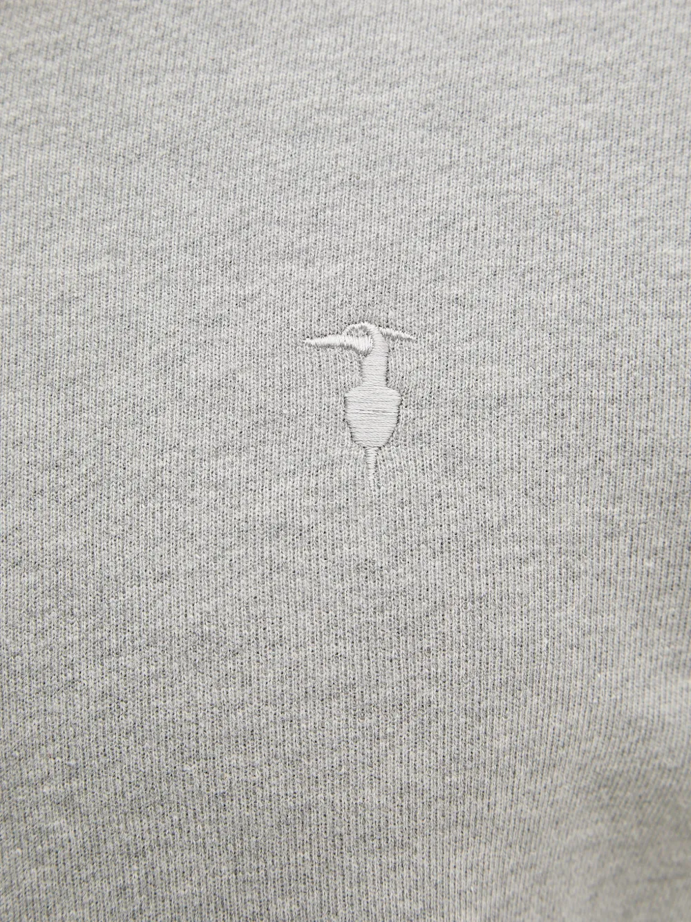 Trussardi Hoodie met geborduurd logo Grijs