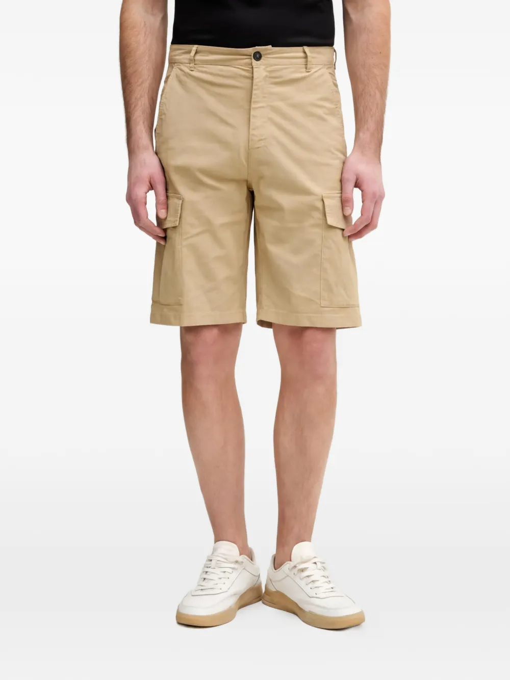 Trussardi cargo pocket shorts - Toni neutri