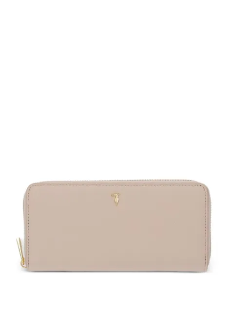 Trussardi cartera Emblem con cierre