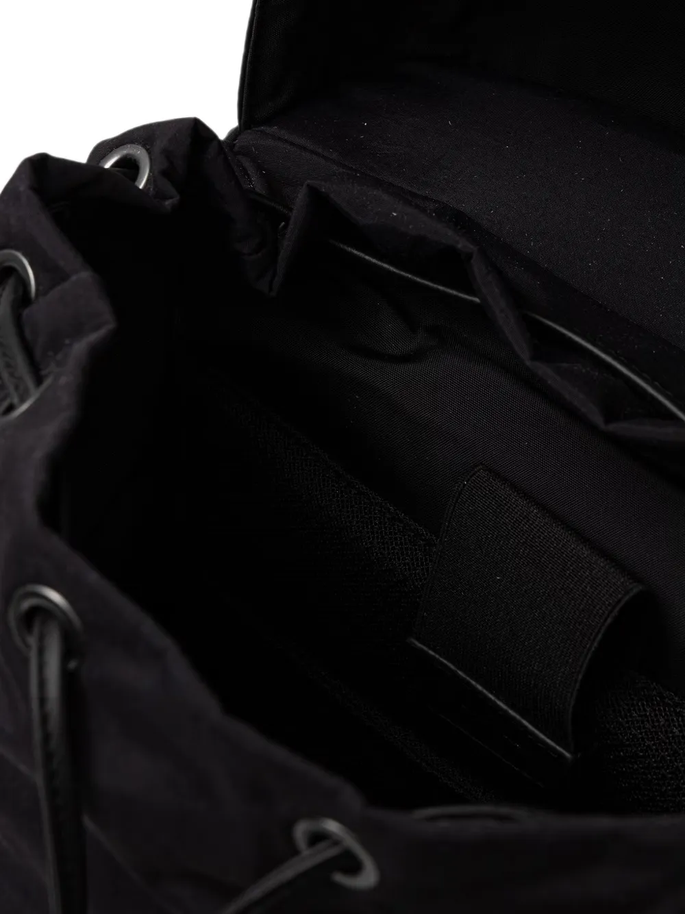 Trussardi Travel rugzak met gespsluiting Zwart