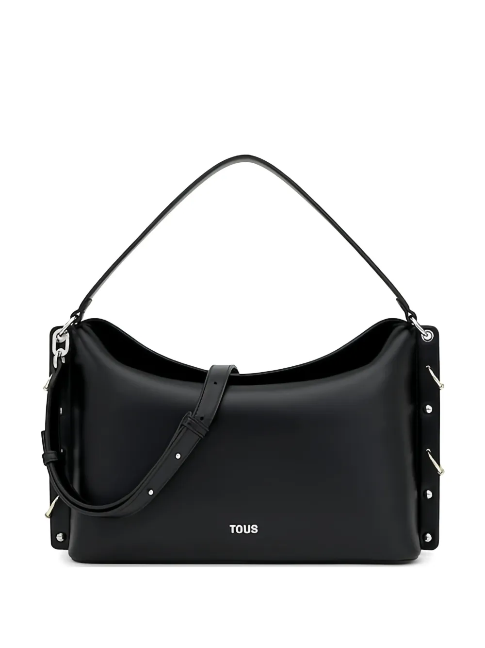 TOUS City Jewelry Studs embellished shoulder bag - Nero