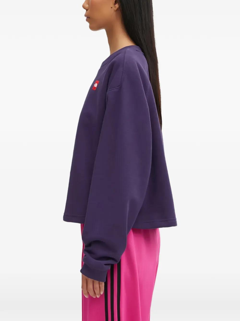 The North Face Red Box sweater Paars