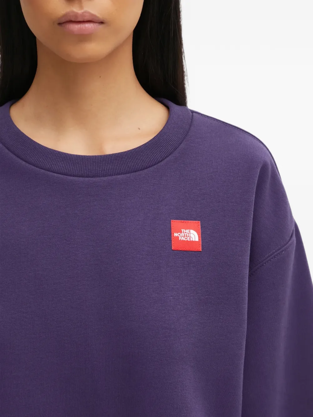 The North Face Red Box sweater Paars