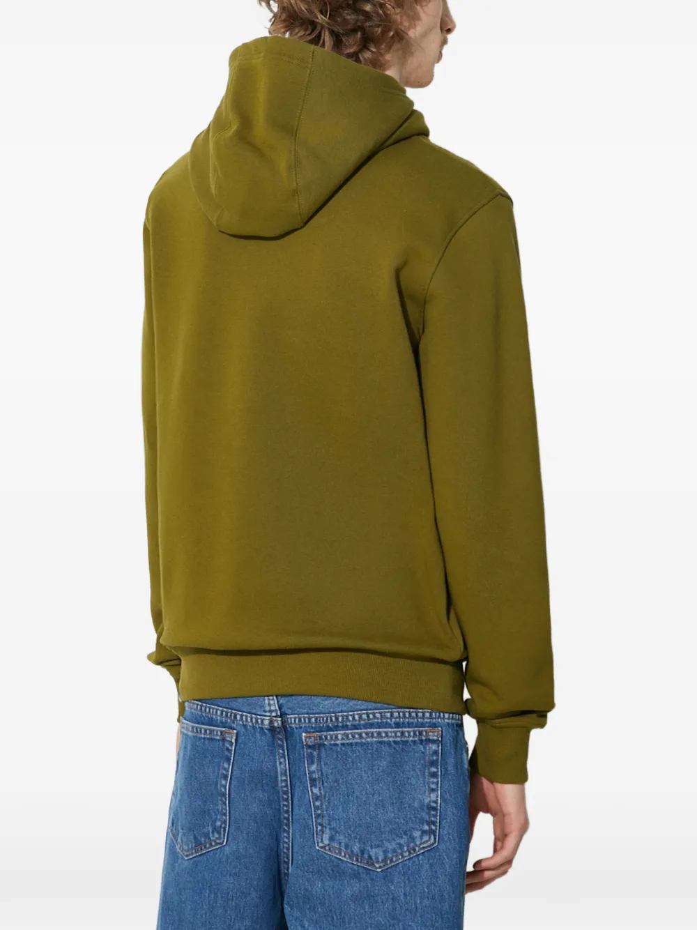 The North Face logo hoodie Groen