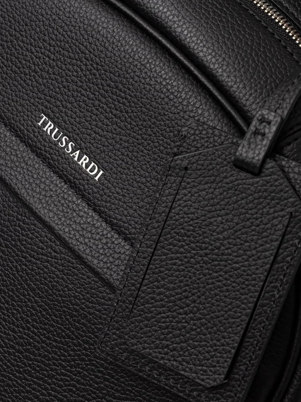 Trussardi Rugzak met logoprint Zwart