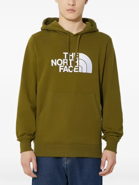 The North Face logo-print drawstring hoodie