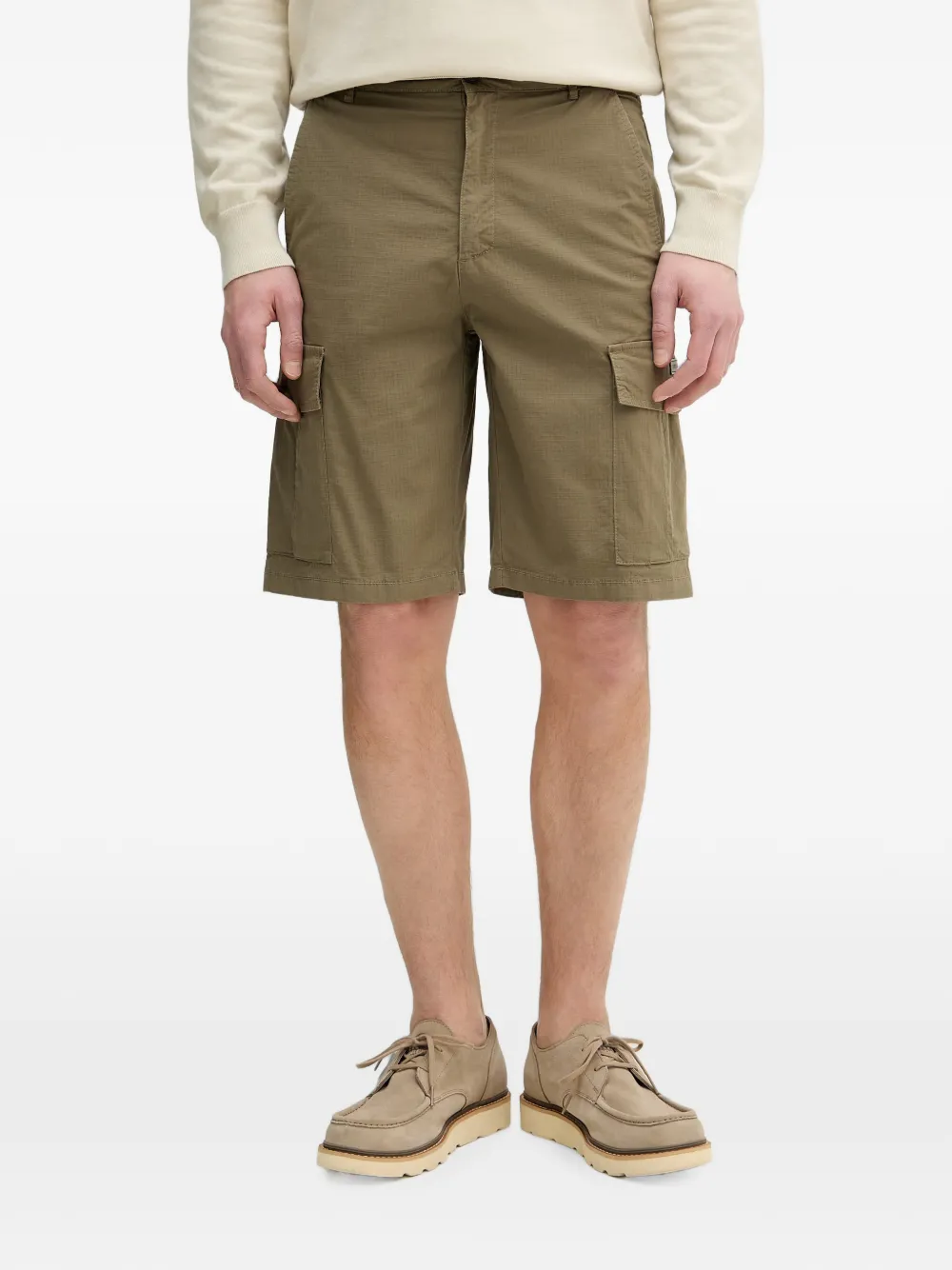 Trussardi Shorts cargo con tasche - Verde