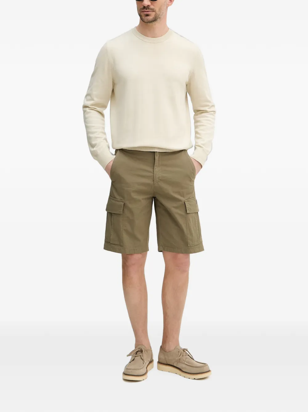 Trussardi Cargo shorts Groen