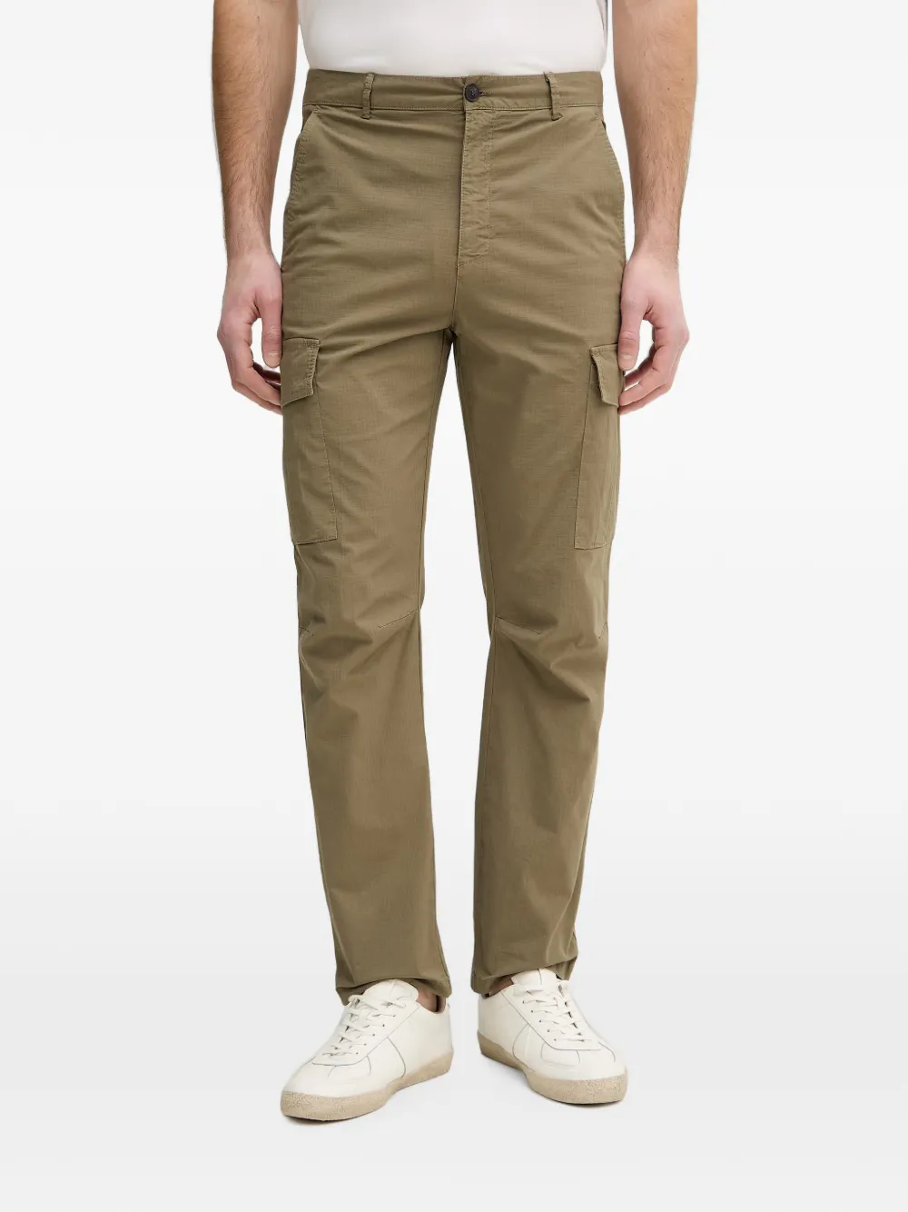 Trussardi button-fastening trousers - Verde