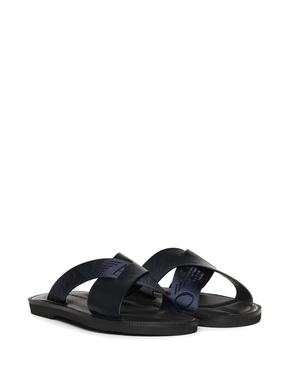 Emporio Armani Sandalen met bandjes Blauw