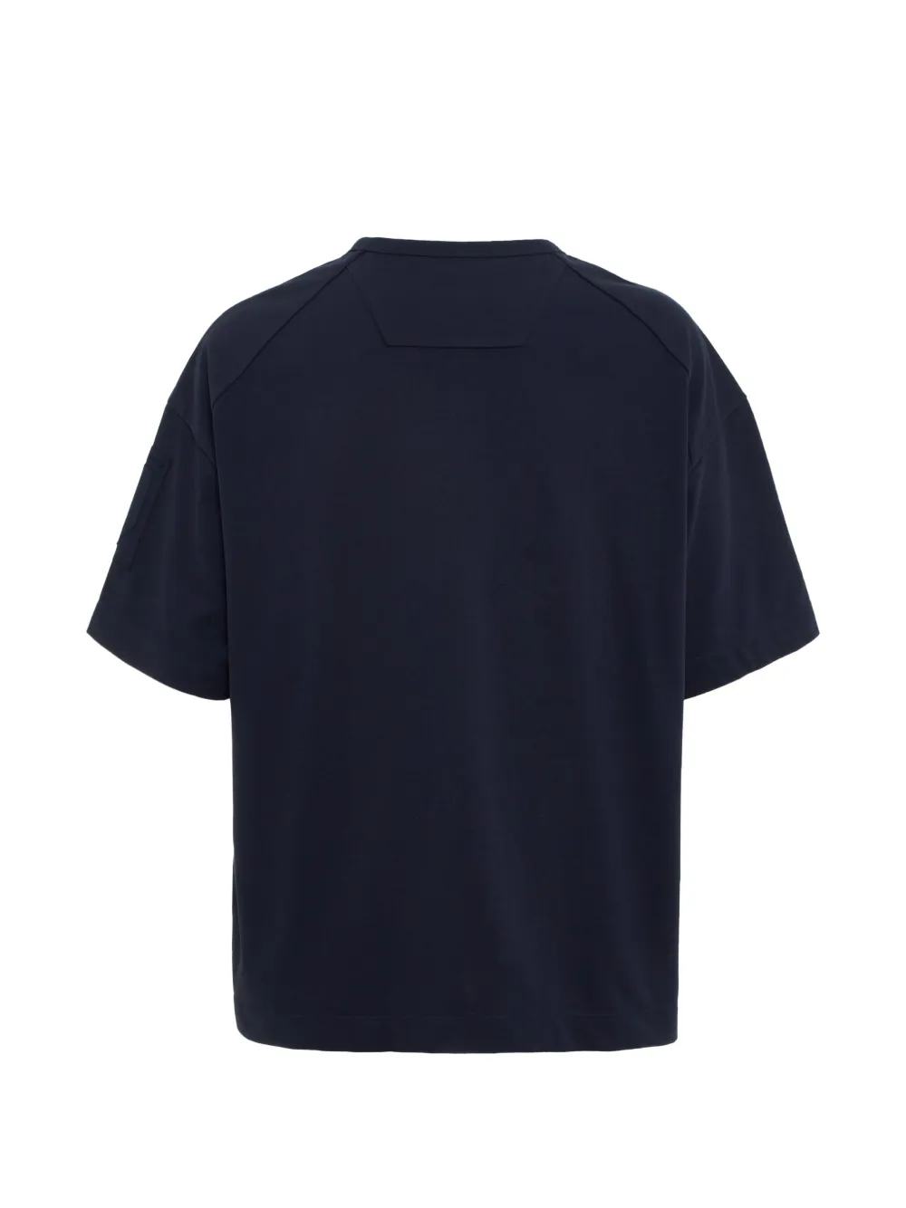 Juun.J T-shirt met geborduurd logo en patch Blauw