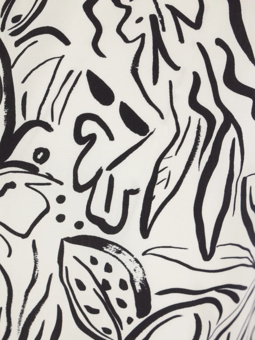 ASPESI Midi-jurk met bloemenprint Beige