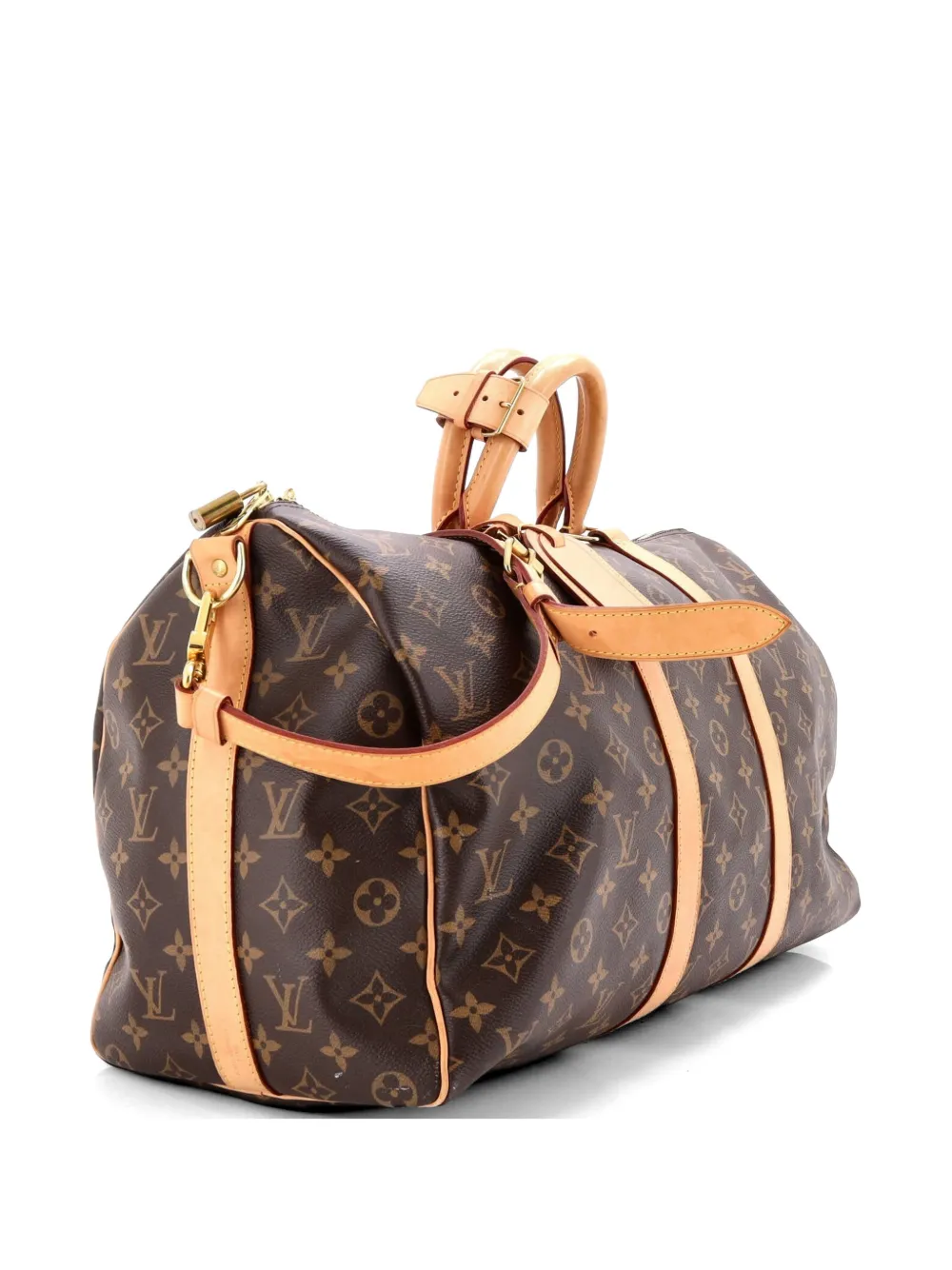 Keepall Bandouliere Bag Monogram Canvas 45 travel bag