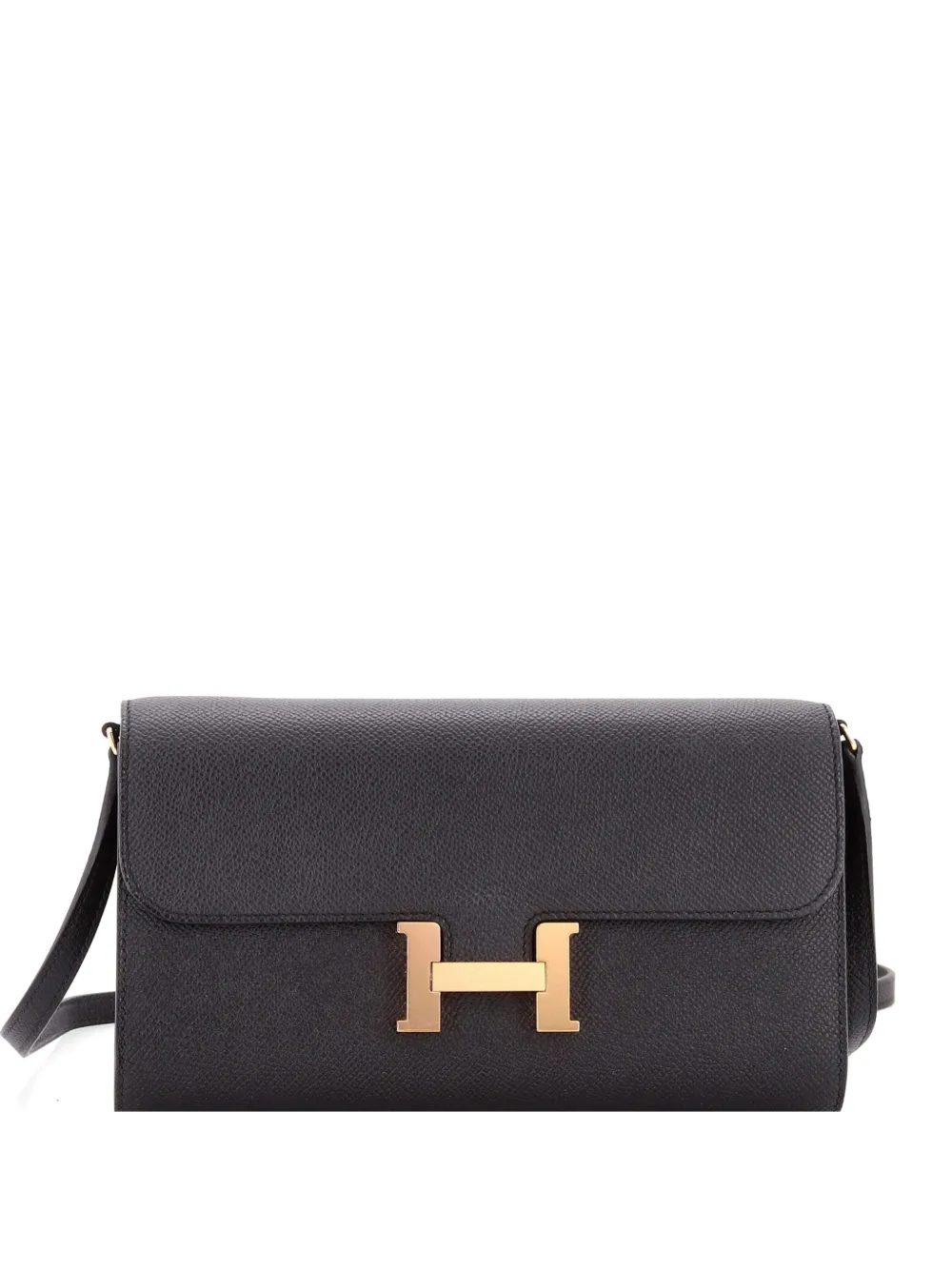 Hermès Pre-Owned Constance To Go Wallet Epsom clutch bag - Nero