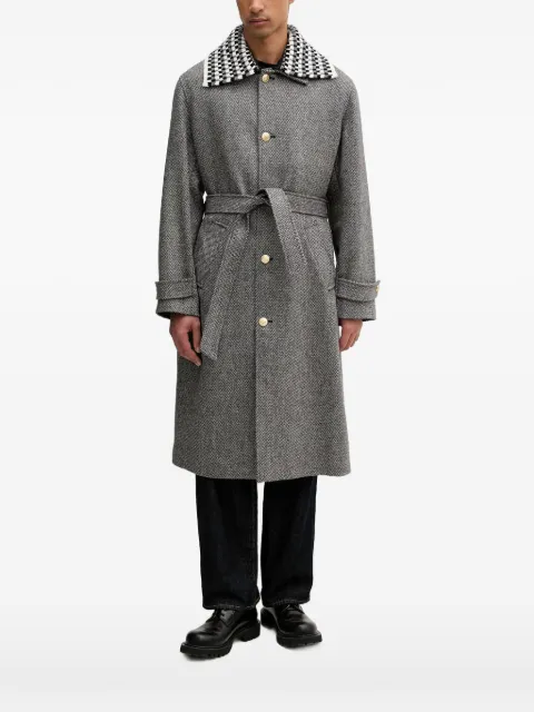 Drôle De Monsieur Cappotto con cintura