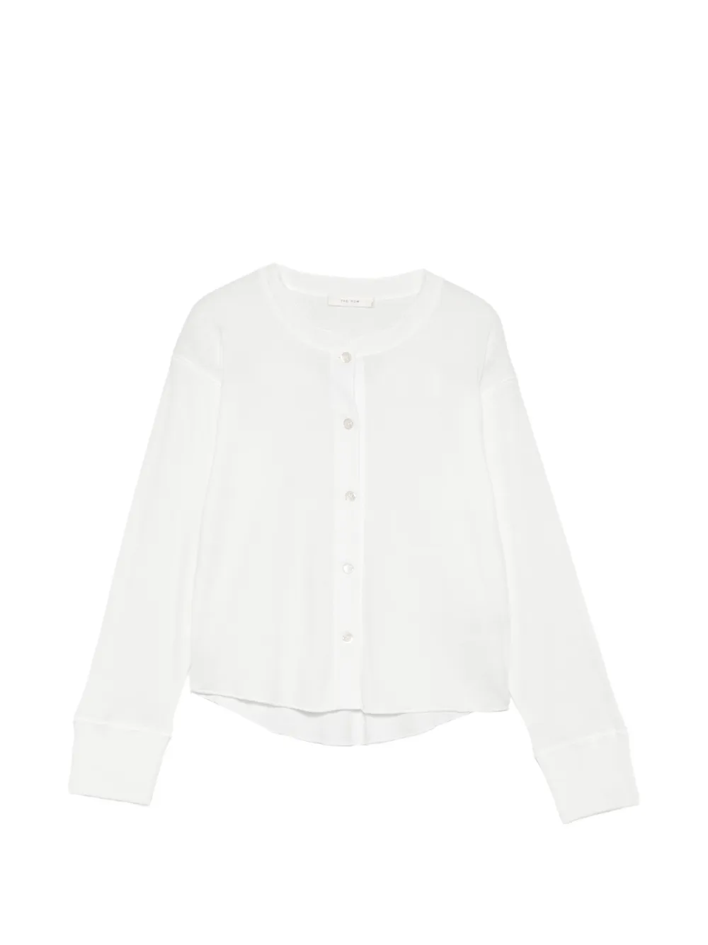 The Row Gano button-fastening top - Bianco