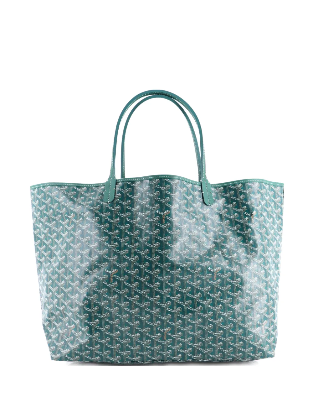 Goyard Pre-Owned Saint Louis Coated Canvas GM tote bag - Verde
