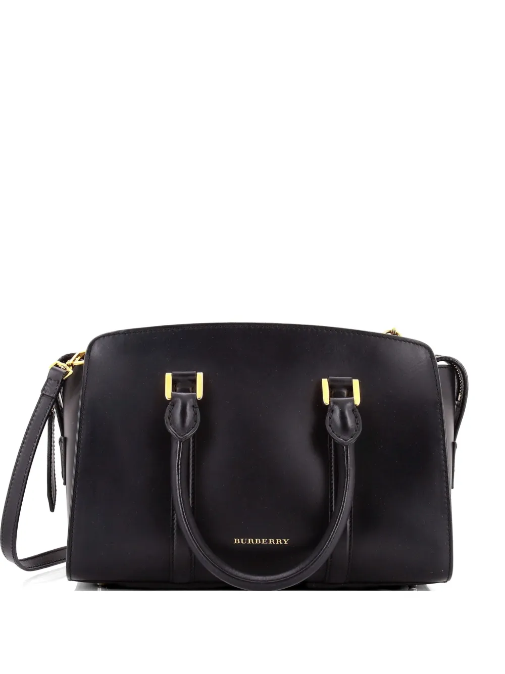 Burberry Pre-Owned Welney Leather satchel - Nero