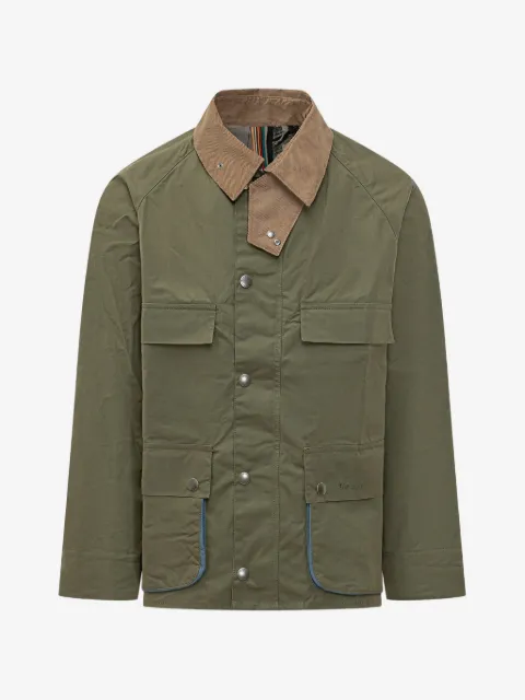 Barbour x Paul Smith Sugarlump Bedale corduroy-collar jacket