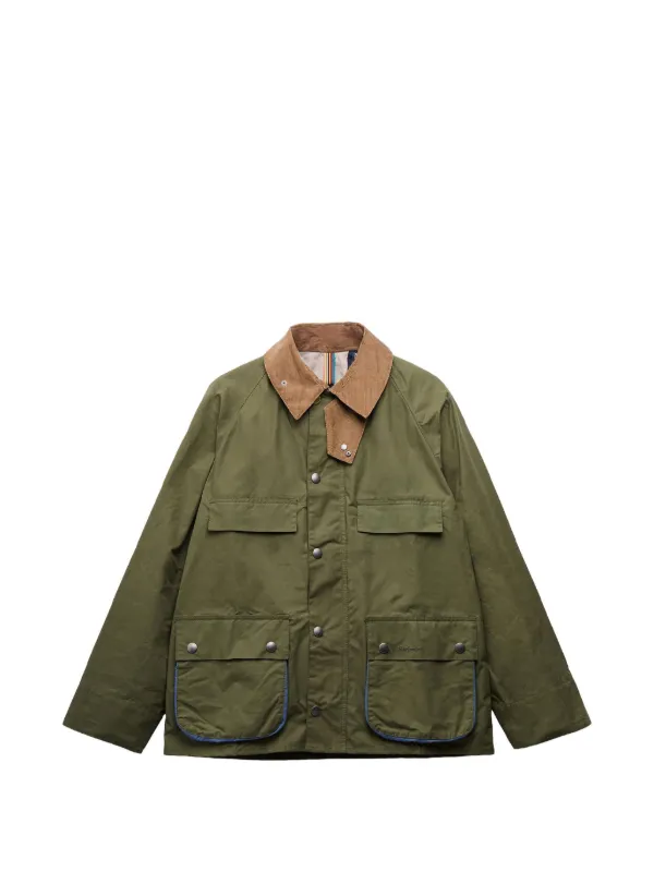 Barbour x Paul Smith Sugarlump Bedale corduroy-collar Jacket