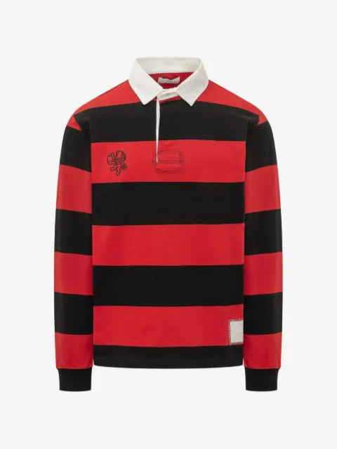 WOC Manchester striped polo shirt