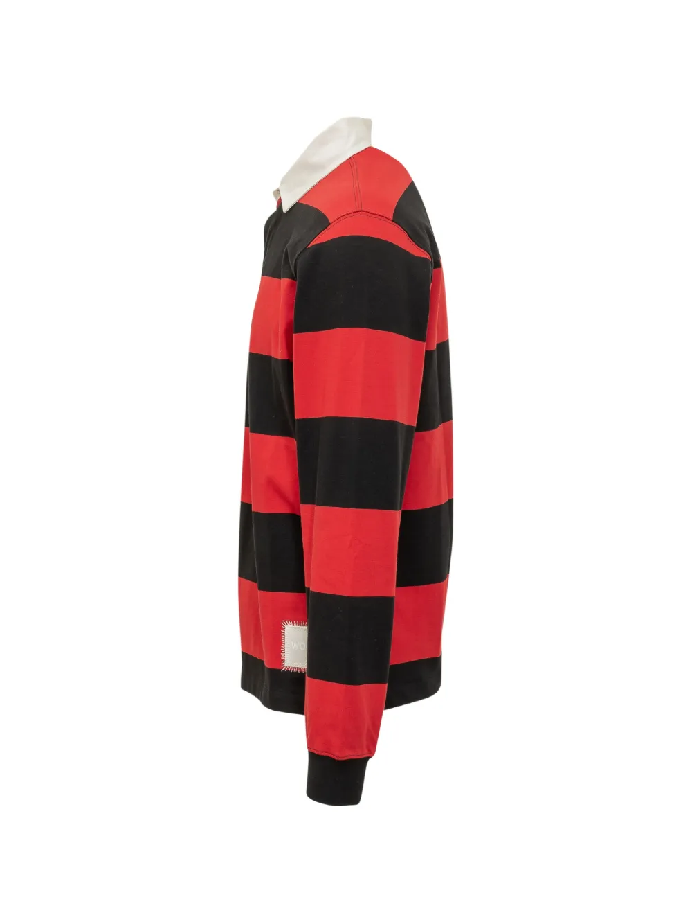  Woc Manchester Striped Polo Shirt - Red 