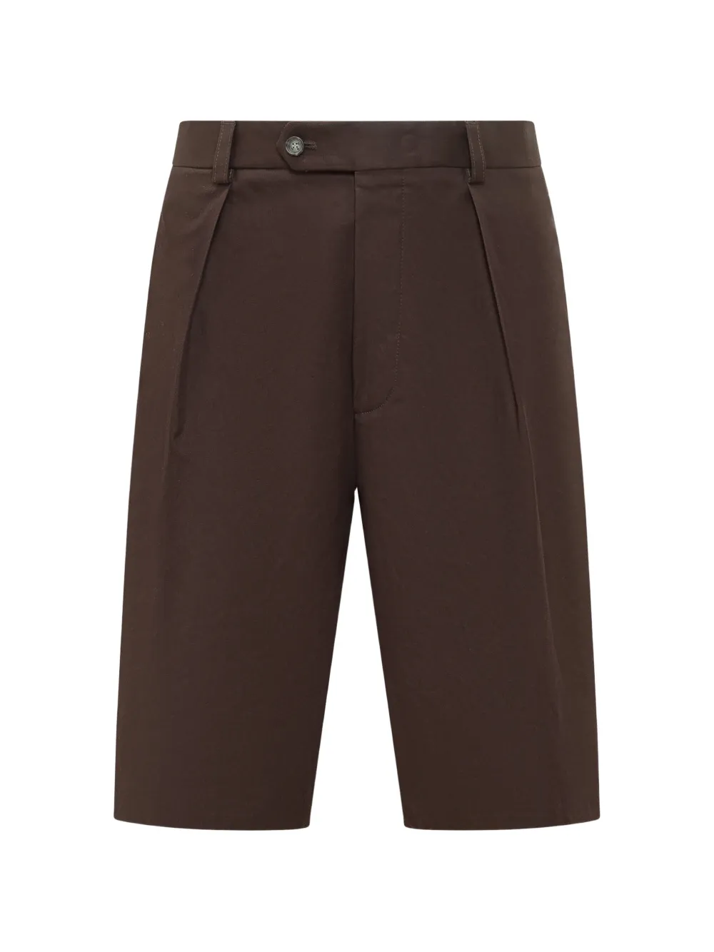 BOSS x David Beckham pleated shorts - Marrone