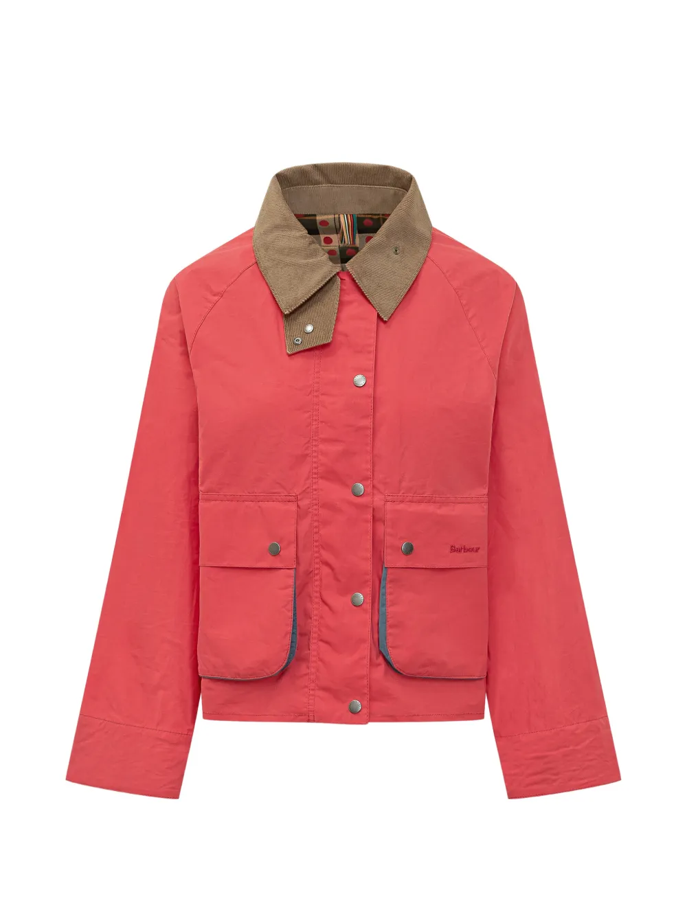 Barbour x Paul Smith button spey jacket - Rosso