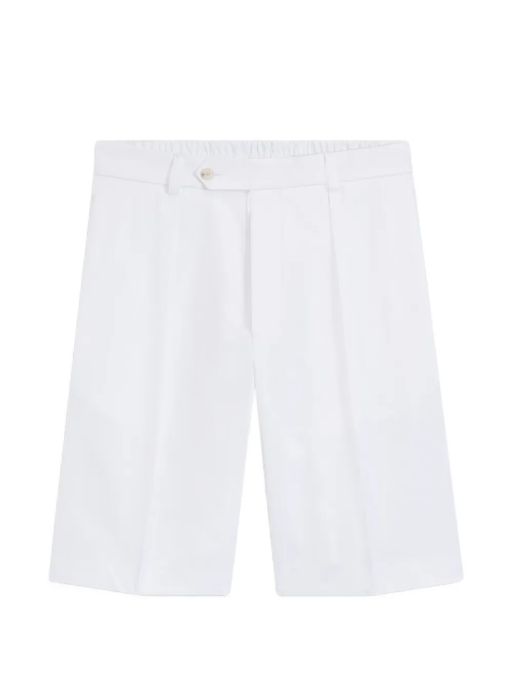 BOSS x David Beckham geplooide shorts Wit
